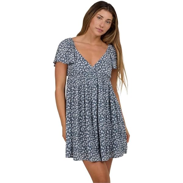 Roxy - Womens Beach Bliss Dress, Color Mineral Blue, Size: Small at Amazon  Women's Clothing store