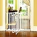 Toddleroo by North States 46.8” wide Wide Portico Arch Baby Gate: Heavy duty metal safety gate with one hand operation. Pressure Mount. Fits 28.2