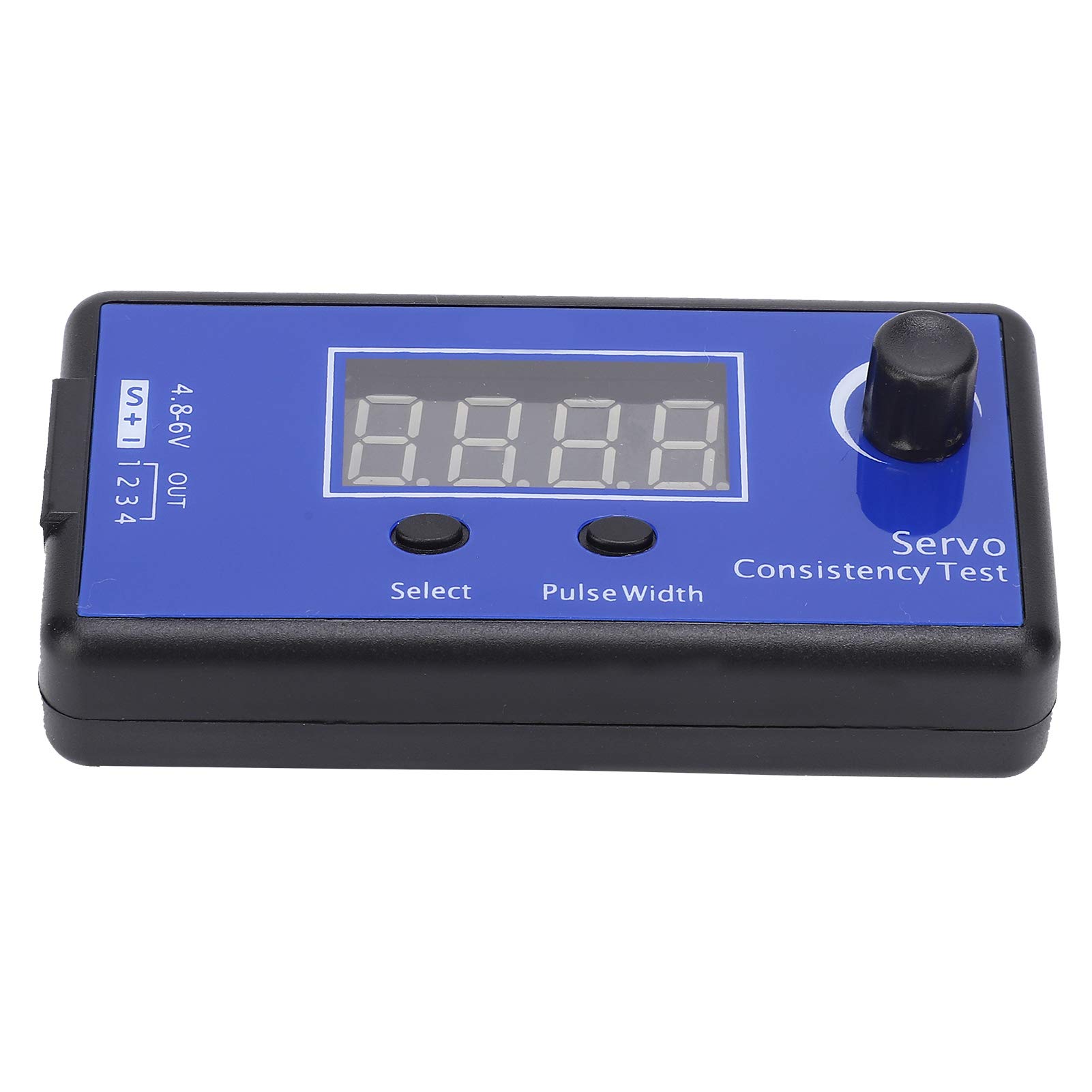 RiToEasysports ESC Tester Multi-Functional Brushless Digital Servo Tester for RC Car Boat Airplane RC Motor Tester Model Car Accessories Model Toy,Blue