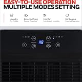 Honeywell 20L/Day Dehumidifier with Digital Display and Laundry Mode view 4