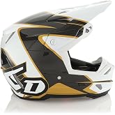 6D HELMETS ATR‑3Y Wave Youth Moto Helmet, 5th‑Gen ODS Suspension | Youth off-road helmet with 5th Gen ODS, 3K carbon shell, Air-Gap ventilation and DOT/ECE 22.06 certification