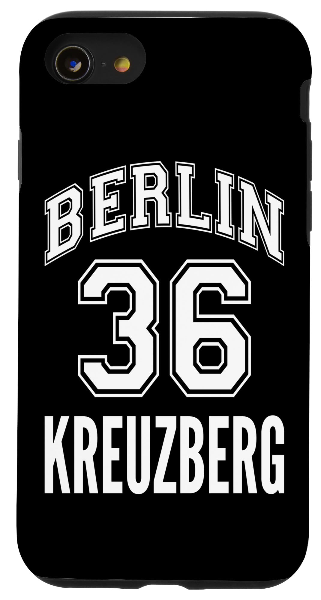 iPhone SE (2020) / 7 / 8 Berlin 36 Kreuzberg Nostalgia Design for Berlin Neighborhood Case