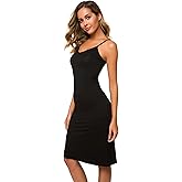 LB LIFEBEST Women's Full Slips Cami Long Spaghetti Strap Under Dress