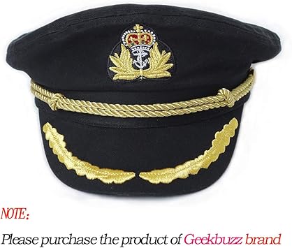 costume navy hat