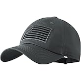 IIN American Flag Baseball Cap for Men Women Low Profile USA Army Tactical Operator Military Plain Dad Hat
