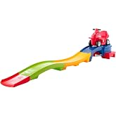 Step2 Up &amp; Down Roller Coaster Kids Ride On Toy, Push Car, Indoor/Outdoor Playset, Made of Durable Plastic, Max Weight 50 lbs., for Toddlers 2-5 Years Old, Multicolor