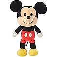 Disney Store Official Mickey Mouse nuiMOs Plushie - Soft Plush with Embroidered Features, Poseable Hands & Turning Head, Magnetic Hands for Holding, 6 Inches, Dress Up with nuiMOs Outfits