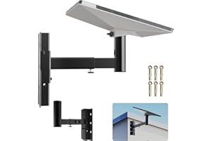 UNMAKE Adjustable Starlink Mini Mount Kit with Adapter - Mounting for Starlink Internet Satellite Adapter for RV/Ladder/Pole/Rack/Roof Starlink Mini Accessories