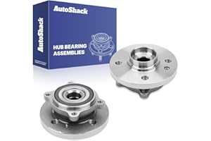 AutoShack Front Wheel Hub Bearing Assemblies - Driver and Passenger Side for Mini, Cooper 2007-2015, FWD L3 1.5L L4 1.6L 2.0L