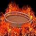 Gelinzon Copper Crisper Tray Oven Air Fryer Pan (Ellipse)