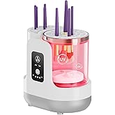 Electric Makeup Brush Cleaner Machine,Automatic Makeup Brush Cleaner with Dryer for Deep Cleaning,Make up Brush Cleaner Fit for All Size Makeup Brush