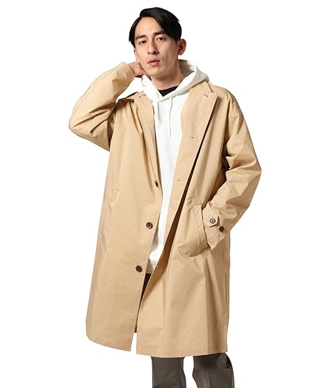 Amazon レイジブルー コート ジャケット Tcステンカラーコート