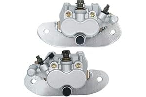 Triumilynn Rear Brake Caliper for Yamaha Rhino 700 YXR700 2008 2009 2010 2011 2012 2013 with Pads Left & Right
