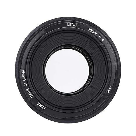 Lente de cámara f1.4 de 50 mm Lente de Apertura Grande AF/MF para ...
