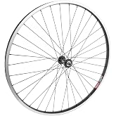 Wheel Master 27.5" Alloy Mountain Single Wall Wheels - 27.5In - Ft - 19 - | Qr - Blk MSW - Wei 519 - W/M Aq-1000-100 - Blk - Rim - 14G Bk - 36H - SGL - Sv