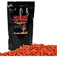 Dried African Birds Eye Chili Pods - Piri Piri or Peri Peri Pepper - Dry Pods by Fiery Farms – Add Exotic Fruity Sweet Flavor and Approx. 175K SHUs Heat to Dish/Drink –| Non-GMO - No MSG (2 Oz)