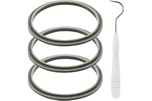 FOJOO Nutribullet Replacement Parts – Gasket Replacement Rubber Seal Rings for Nutribullet 900 Series & 600W, Food-Grade Silicone Rubber Ring Gaskets, Compatible with Blender Replacement Parts Accessories