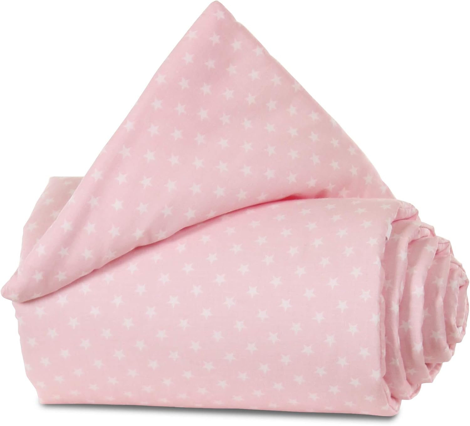 Babybay Babynest Ultrafresh Piqué – Nido Per Lettino Original, Stelle Multicolor, Taupe, Tessuto Certificato Ökotex