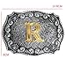 Pancy Western Style Cowboy Letter Belt Buckle For Men