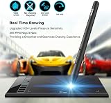 Ugee M708 Graphics Drawing Tablet V3 10x6 Inch 16384 Pen Pressure USB view 3