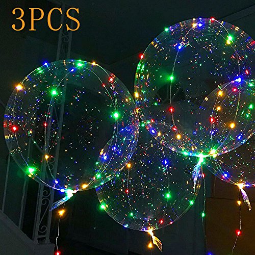 Led light balloon for birthday wedding decorations with…