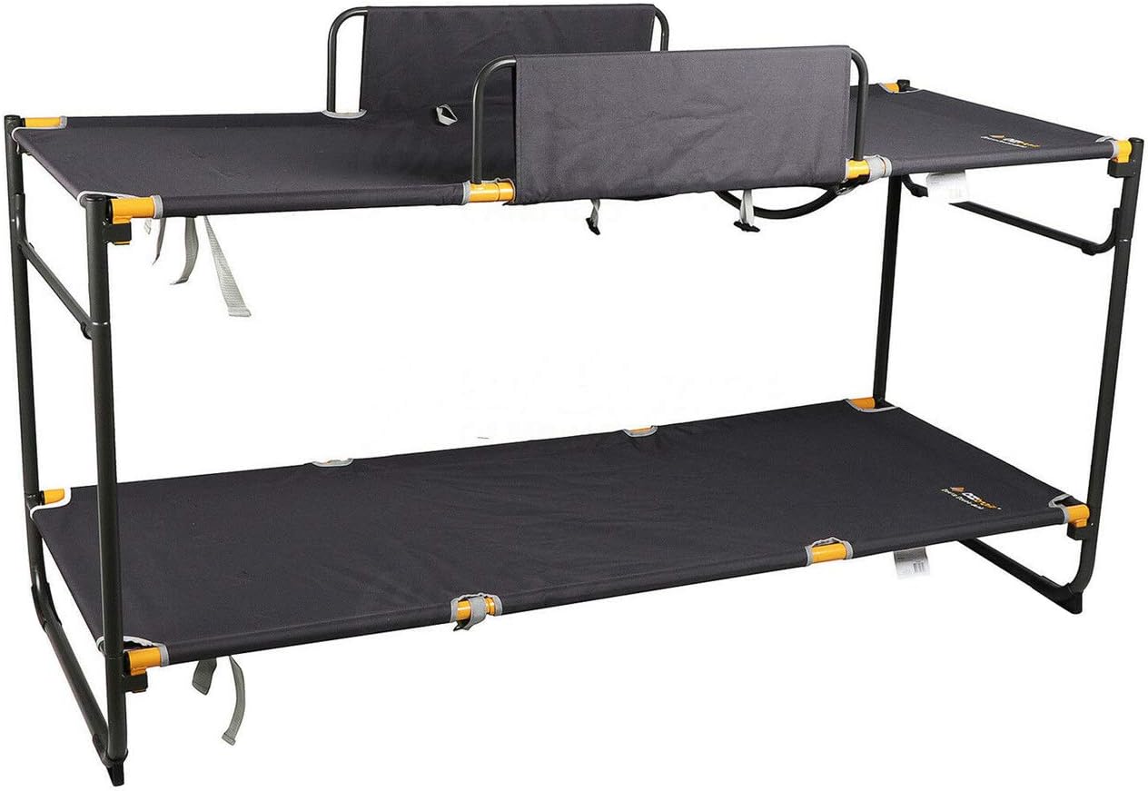 duo bunk bed camping