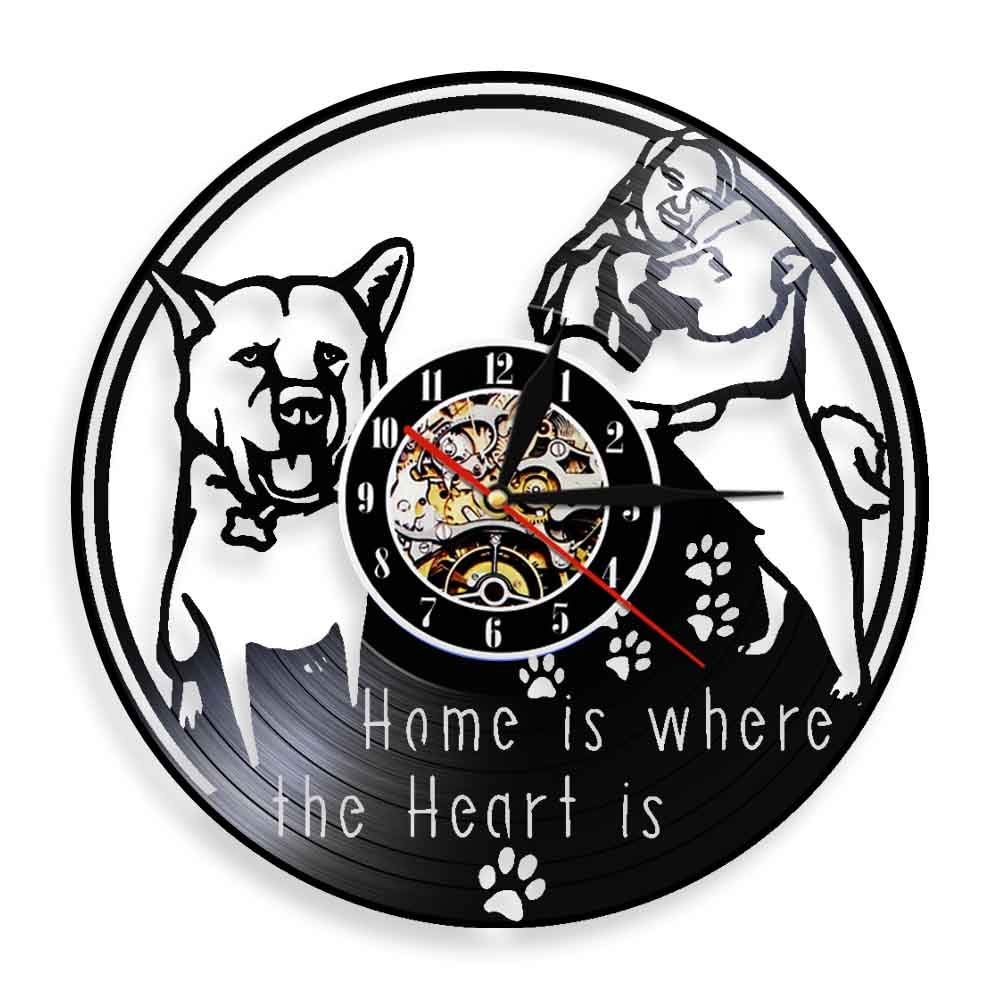 Best Home Is Where The Heart Is Decor Clock
