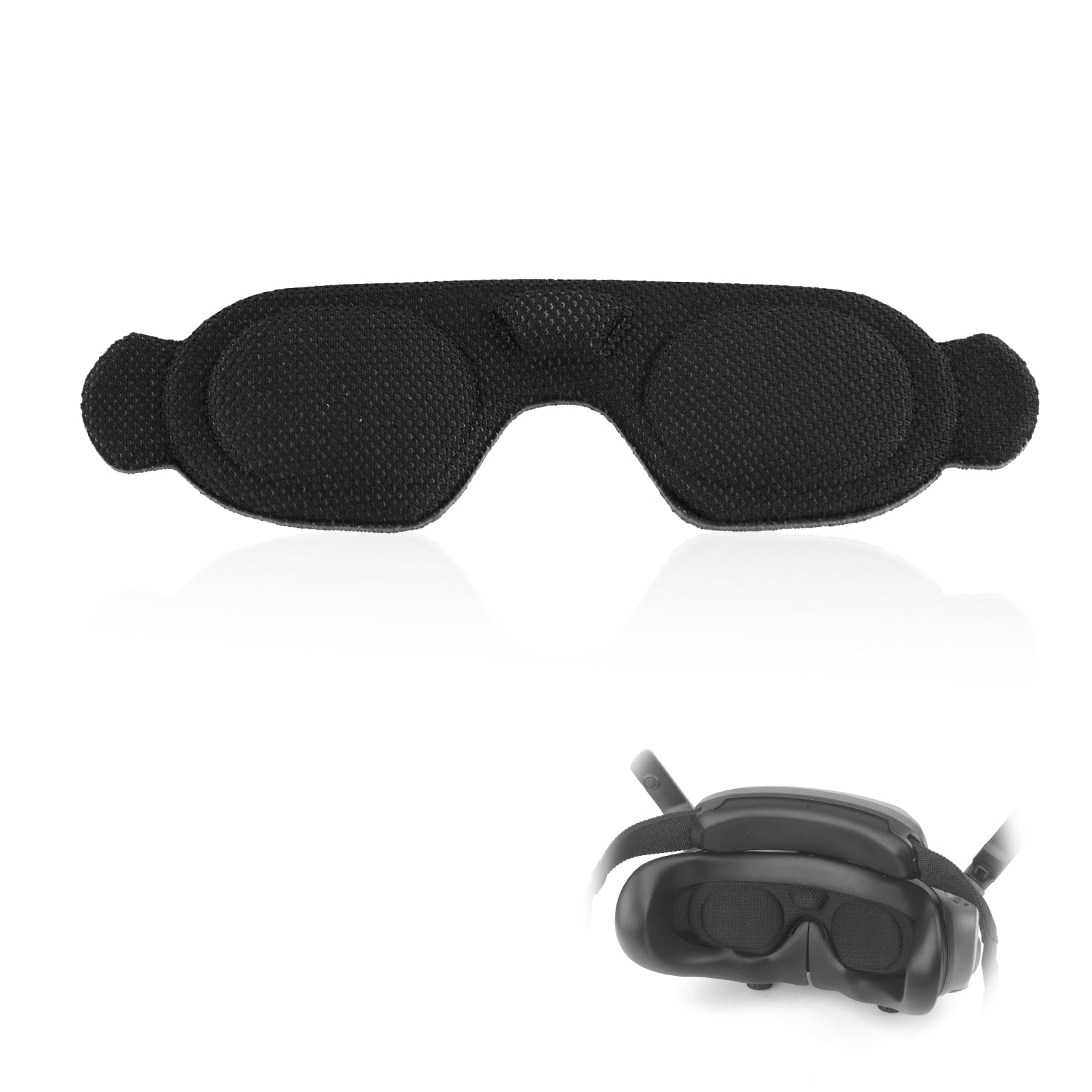 Protective Cover for Goggles 3, Lens Protector Dust Cover Sun Visor Silicone Protective Case Shell Dust Cover Compatible with DJI Avata 2 Goggles 3