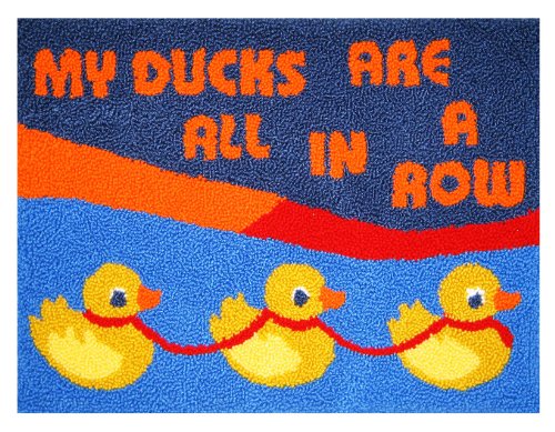 MCG TextilesDucks in a Row Yarn Punch Needle Kit