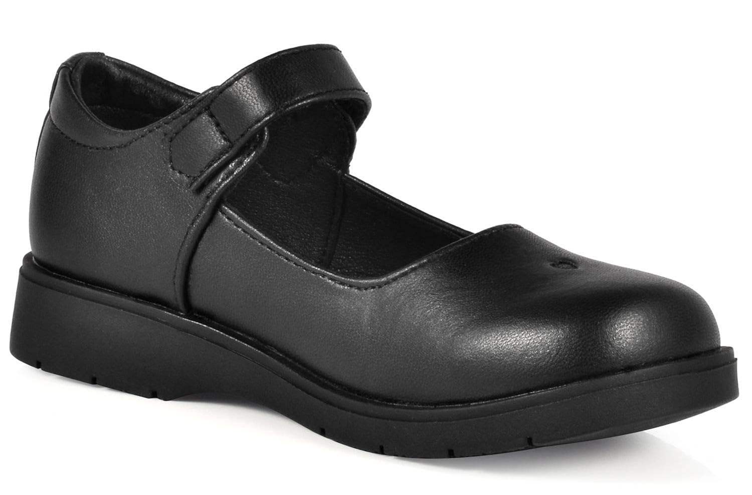 SKOEX Girl's School Uniform Dress Shoes Mary Jane Flats