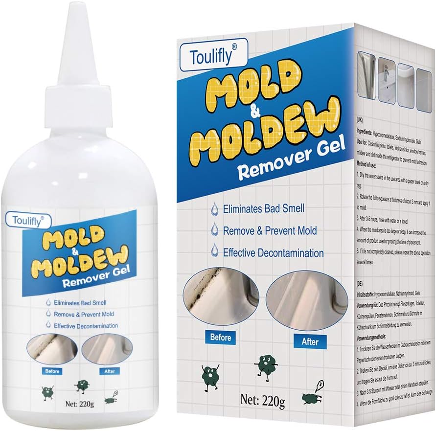 Mould Remover, Mold Remover Gel, Mould and Mildew Remover, Household