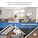 3MP Full HD Security Camera System Wireless with 1TB Hard Drive, SAFEVANT 8 Channel Home NVR Systems with 4pcs 2304 * 1296P IP Surveillance Cameras Night Vision Motion Detection and Night Vision