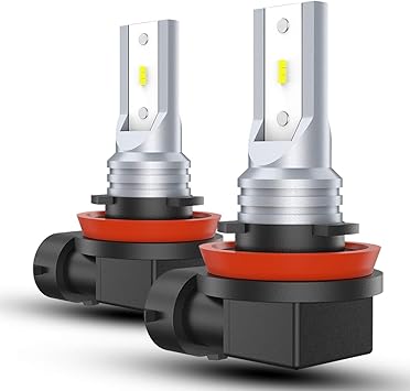 sealight h11 led niebla luz h8 h9 h16 bombilla led csp chips 6000k blanco no polaridad