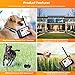 Hokita Dog Fence Wireless & Training & Training Collar Outdoor 2-in-1,Electric Pet Containment System,Waterproof Reflective Stripe Collar, Harmless for All Dogs (Black)thumb 1
