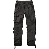 XNMAYA Women's Cargo Pants Quick Dry Casual Military Army Camo Combat Work Casual Pants with Pockets