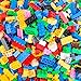 PROLOSO 1500 Piece Building Blocks Bulk 12 Shapes Colorful Educational Mass Pack