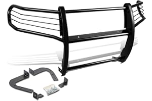 DNA MOTORING GRILL-G-048-BK Black Front Bumper Brush Grille Guard Compatible with 11-16 Grand Cherokee