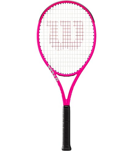 Amazon.com: Wilson Burn V6 100LS Tennis Racket - Orange, Grip Size