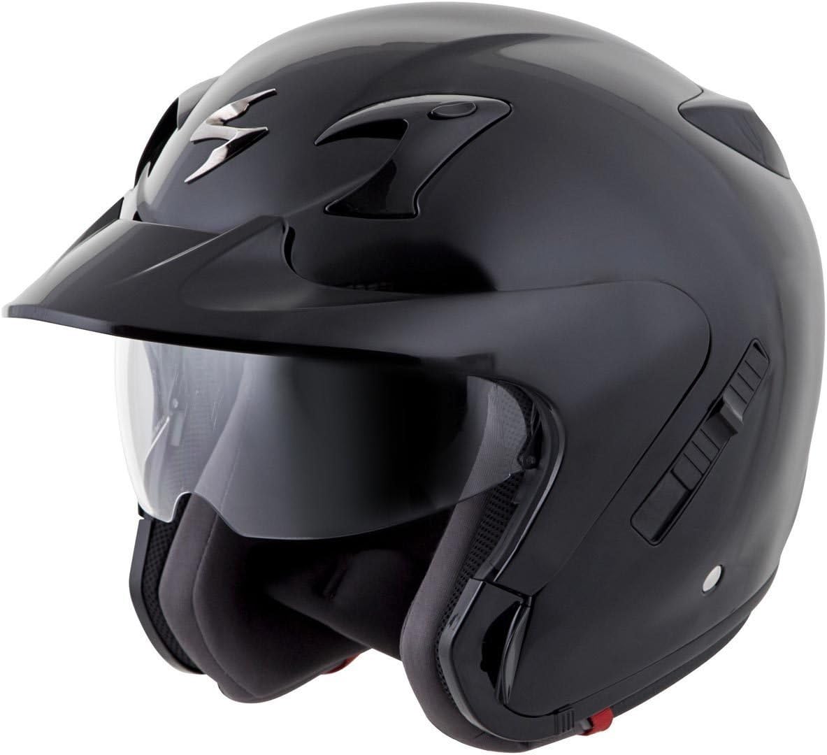 Moto, accessori e componenti 22-100-10-02 SCORPION CASCO EXO-220 NERO OPACO  MATT BLACK XS Auto e Moto laaldeasanicolas.es