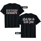 Official Hardy Gradient Logo Graphic Tees and T-Shirts for Men and Women
