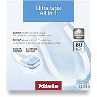 Miele GS CL 0606 T Dishwasher Tablets UltraTabs, 60 Tablets