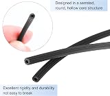 sourcing map 100FT Round Window Screen Spline 0.13" Black TPE Repair view 3
