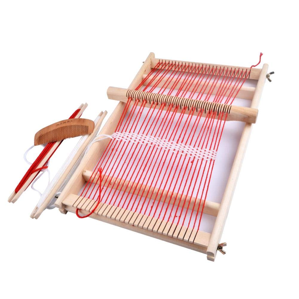 Webstuhl Set Holz Webrahmen Strickwerkzeug Set Weben DIY