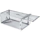 AB Traps Quality Live Animal Humane Trap Catch and Release Rats Mouse Mice Rodents Cage - Voles Squirrel and Similar Sized Pe