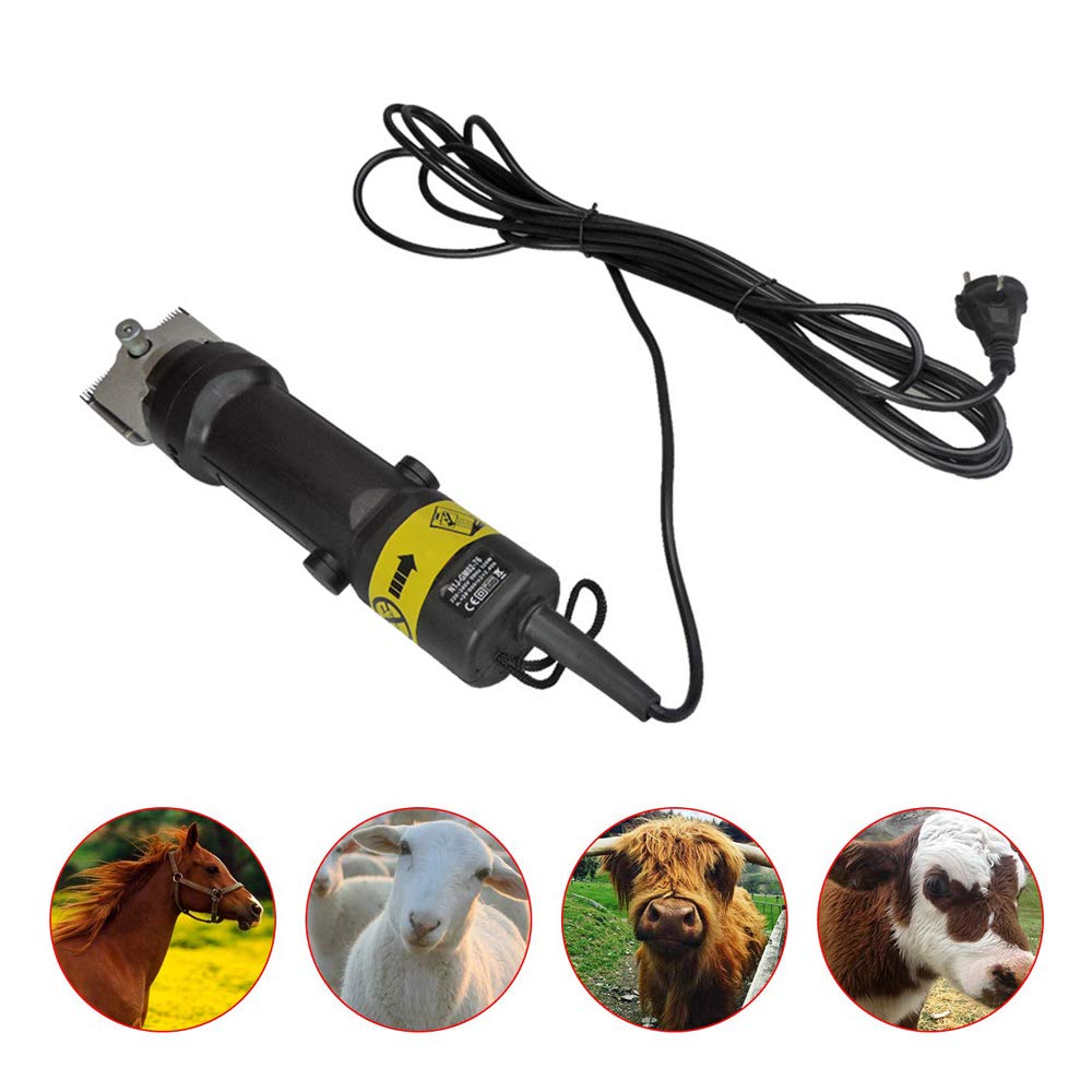 TEKEMP Sheep Shears Alpaca Shear,Goat Shears for Grooming 6 Speeds Portable Electric Sheep