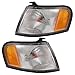 Driver and Passenger Park Signal Corner Marker Lights Lamps Lenses Replacement for Nissan 26120-1M325 26120-1M325 AutoAndArt