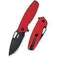 KUBEY Tityus KU322J Folding Pocket Knife with 3.39" Drop Point Blade G10 Handle for Outdoor Camping Everyday Carry