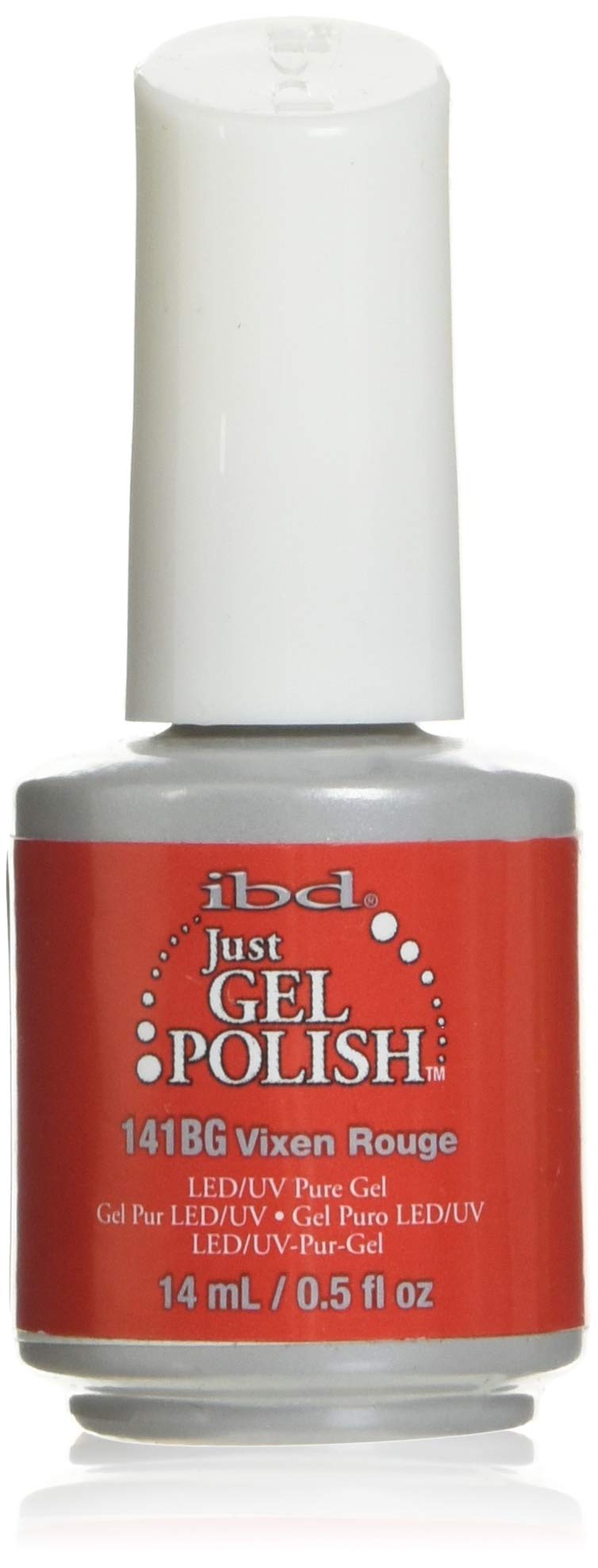 IBD Just Gel Polish Vixen Rouge LED and UV Pure Gel 14ml