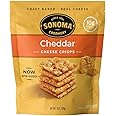 Sonoma Creamery - Cheese Crisps, Cheddar, 10 Oz (3 Count) | High Protein | Low Carb | Gluten Free | Keto-Friendly