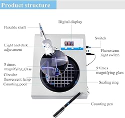 100-240V Bacterial Colony Counter, Microbiology